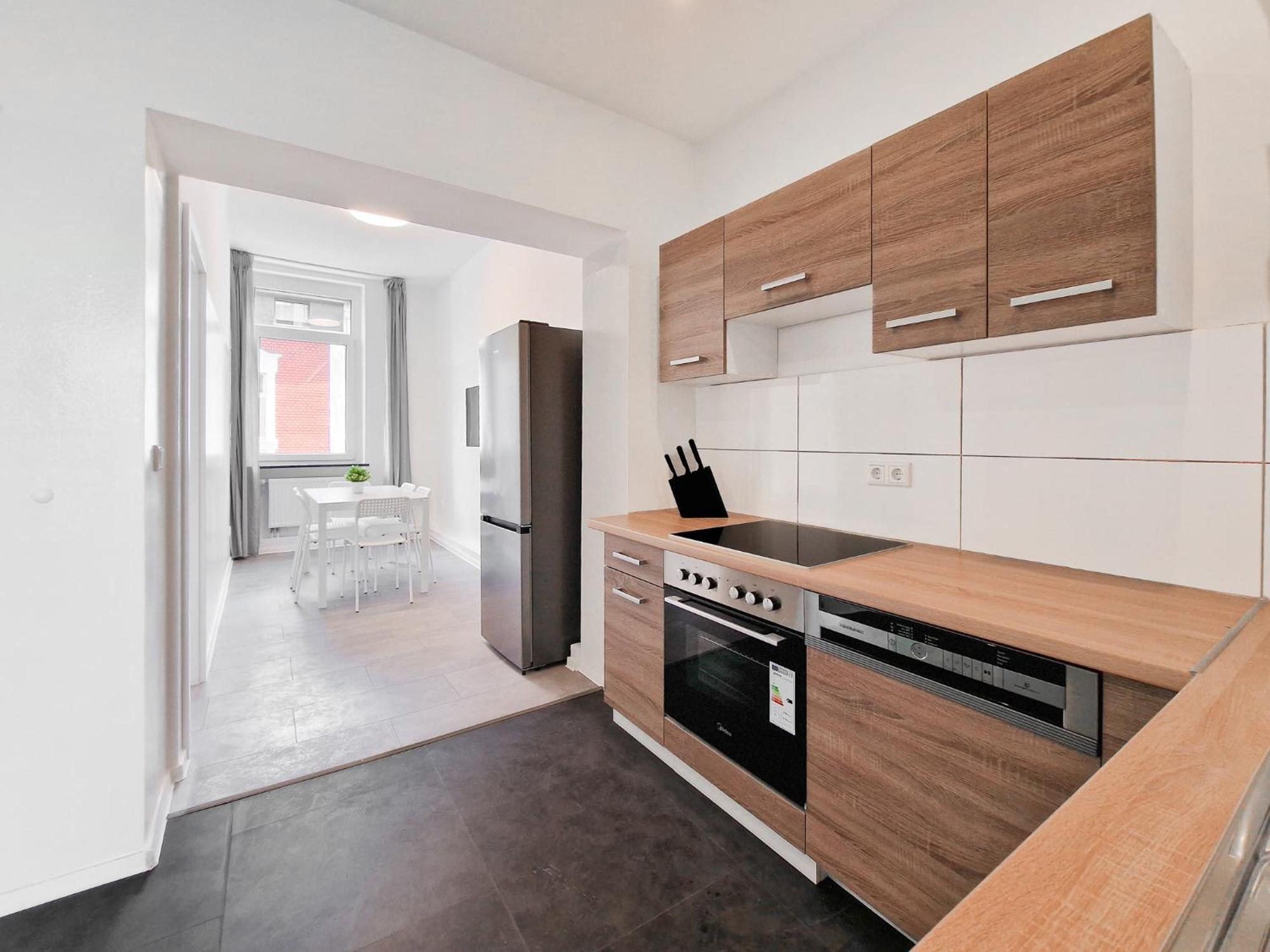 Raj Living - 3 And 4 Room Monteur Apartments Duisburg Eksteriør billede